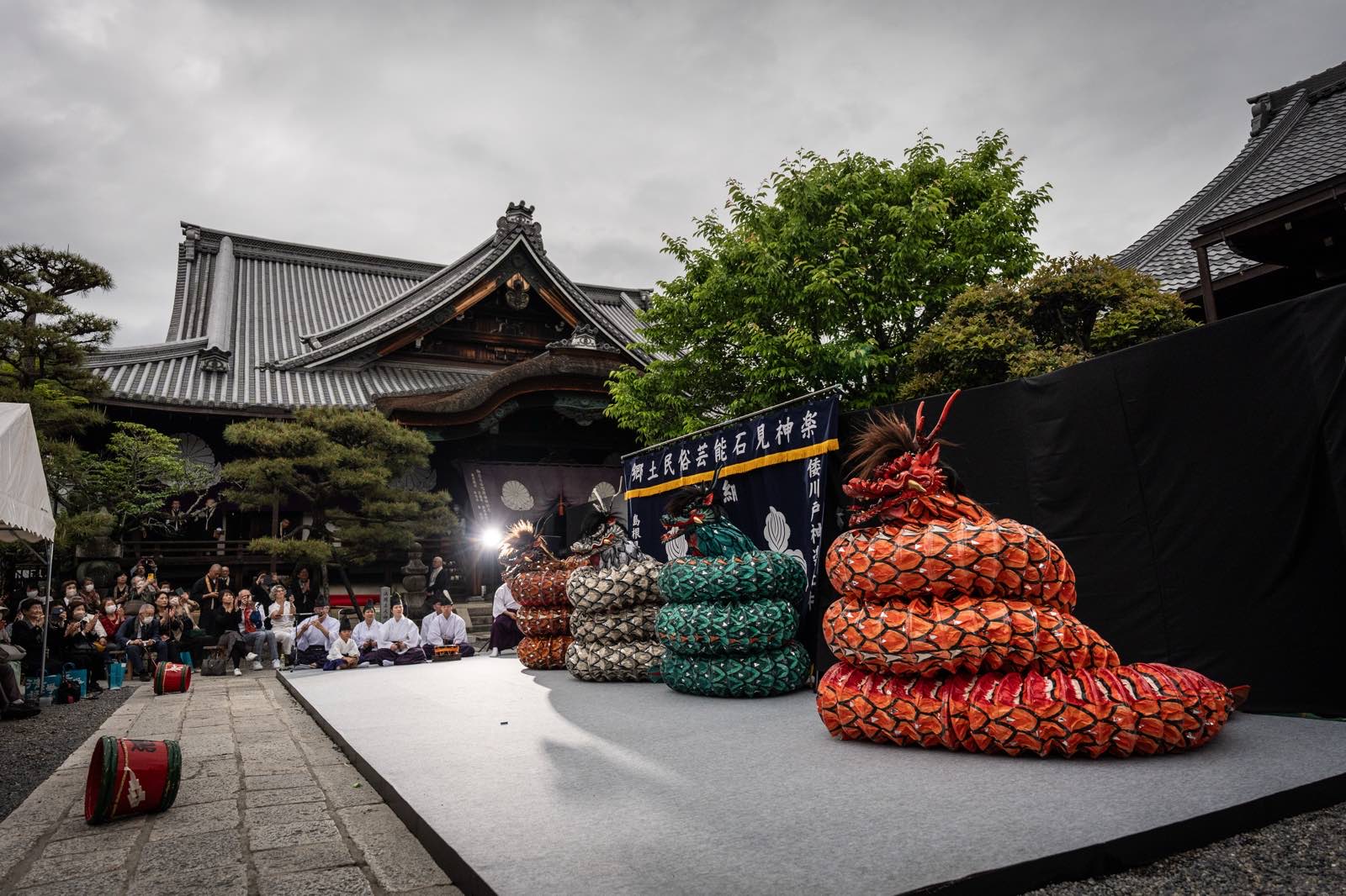 石見神楽 瞬間4