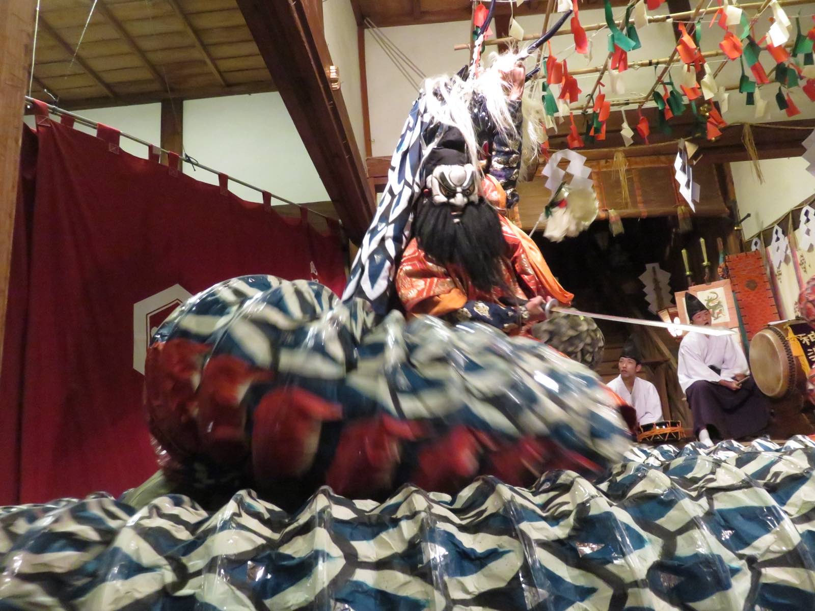 石見神楽 瞬間5