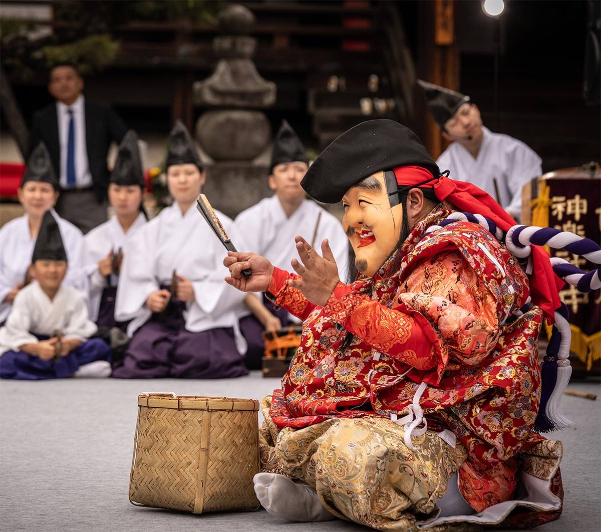 石見神楽の迫力